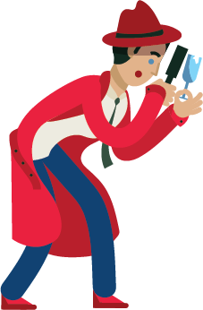 Introvert searching for clues